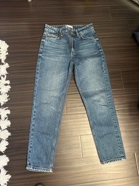 Zara Men's Skinny Jeans in Blue Wash